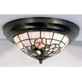 Tiffany-style Flush Mount Ceiling Fixture