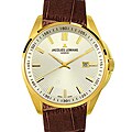 Jacques Lemans Men's Geneva Brown Leather Watch