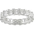18k White Gold 4ct TDW Diamond Eternity Ring