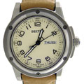 Sector Men's 850 Cream Leather Band Quartz Watch