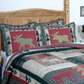 Moose and Trees Quilt Set