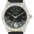 Dufonte by Lucien Piccard 'Spotlight' Crystal Bezel Watch