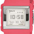 Casio Baby-G Pink Resin Band Watch