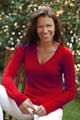Women's Luxury Italian Cashmere V-Neck Sweater