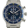 Seiko Men's Chronograph Blue Dial Watch
