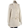 Via Spiga Military-style Belted Wool Coat
