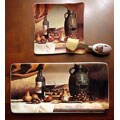 Tuscan Scene Porcelain Tray Set