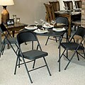 Deluxe 5-piece Black Table Set