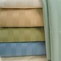 Twin Pima Cotton 400 Thread Count Striped Sheet Set