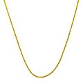 14k Yellow Gold 16-inch Twisted Box Necklace