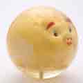 Golden Pig Bowling Ball