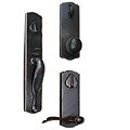 Weathered Bronze Entry Handle Set