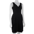 Maggy Boutique by Suzi Chin Ruched Waist Crepe Dress
