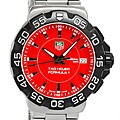 Tag Heuer Formula 1 Men's Red Dial Watch