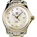 Tag Heuer Link Women's Two-tone Diamond Dial Watch