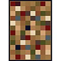 Multi Blocks Area Rug (5'2 x 7'2)