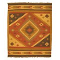 Hand-woven Mayan Jute Rug (5' x 8')