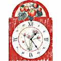 Distressed Strawberry Wall Clock