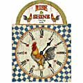 Rise N' Shine Wall Clock