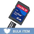 SanDisk 1GB Micro SD Card and Adapter (Case of 5)