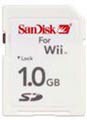 SanDisk 1GB Nintendo Wii Gaming Card (Case of 5)