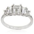 14k White Gold 2 5/8ct TDW Diamond Ring