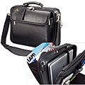 Sumdex 15.4-inch Laptop Leather Bantam Brief