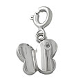 Sterling Silver CZ Butterfly Charm