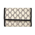 Celine Ivory Logo Key Holder