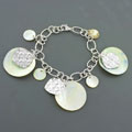Ocean Shell Sterling Silver Bracelet (China)