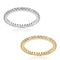 14k Gold 3/5ct Diamond Eternity Band (H-I/ I1)