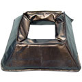 Gared 4-inch Square Pole Surface-Mount Base Pads