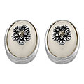 Sterling Silver Mother of Pearl Earrings
