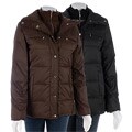 MICHAEL Michael Kors Down Jacket with Knit Trim