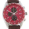 Mount Royal Ruby Red Dial Chronograph Watch