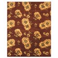 Hand-tufted Flora Wool Rug (7'9 x 9'9)