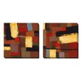 Firewalk Series Gallery Wrapped Canvas Art Set