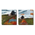 Farmhouse Series Gallery Wrapped Canvas Art Set