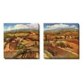 Midday Sun Series Gallery Wrapped Canvas Set