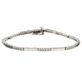 14k White Gold 1ct TDW Diamond Bracelet