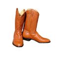 Jurassic Men's Brandy Ostrich Cowboy Boots