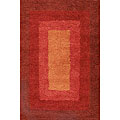 Handmade Harley Red Area Rug (5' x 7'6)