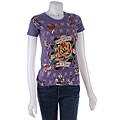 Ed Hardy Women's Short Sleeve Tee Shirt