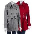 Coffee Shop Belted Trench Coat