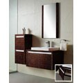 Vigo Square Wenge Vanity Set