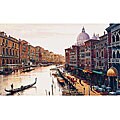 Hava 'Canal de Venice' Canvas Art
