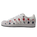 Adidas Superstar II Printed Athletic Inspired Shoes