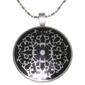 Stainless Steel Henna-style Necklace