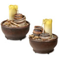 Cordless Flowing Candle Fountain (Case of 4)