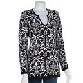 Bette Paige Women's Split Crew Neck Tunic